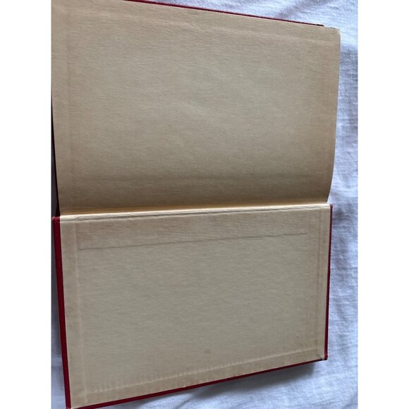 The Cleft Rock By Alice Tisdale Hobart 1948 Hardcover Novel Red Cover Vintage Bo - Picture 7 of 13